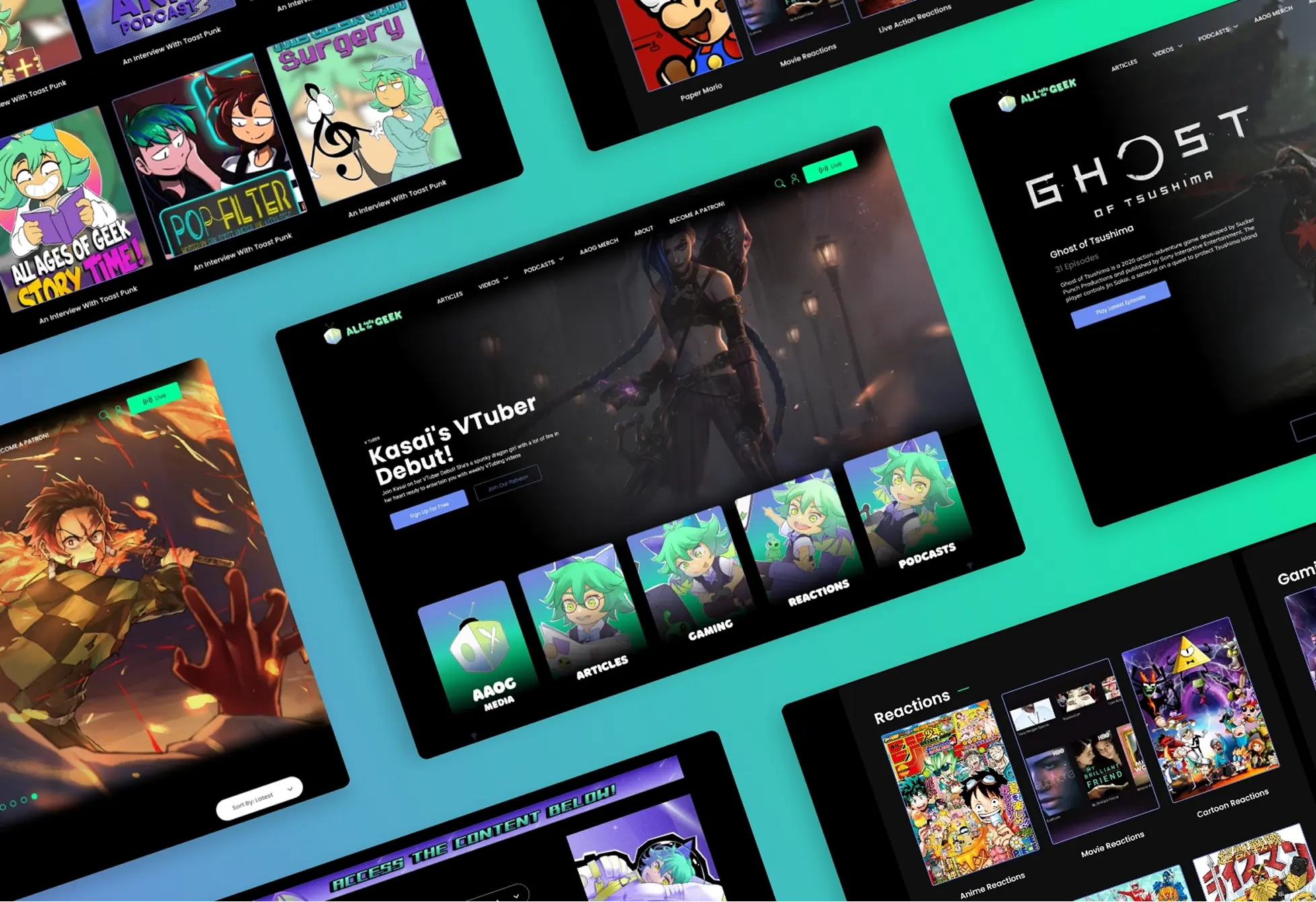 Icon Pro Solutions - All Ages of Geek, one of the best websites we’ve built, showcasing our expertise in creating engaging, user-friendly websites that cater to diverse audiences and drive online success.